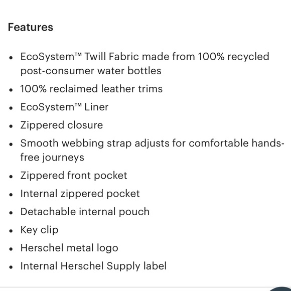 Hershel Yara Shoulder Bag - 9L - Picture 6 of 6